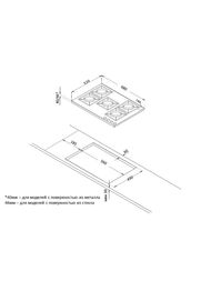 ������� �������� ������ Korting HG 761 CTGN (680�520) 5 �������� (1 ���), ������ ���./������