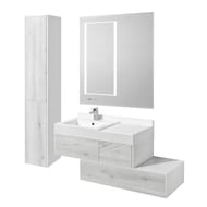 ������� AQUATON ������ 100 1A235102SKW80 994x29x1100 ���������, ����, touch �����������, ANTI-STEAM