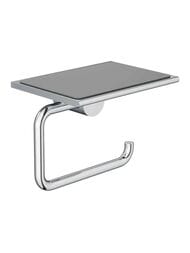 Держатель для туалетной бумаги KLUDI-VELA R с полкой, настенный, хром 5897105