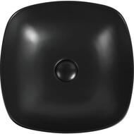 Раковина накладная Aquanet Trend-1-MB 400х140 без перелива и отв. под смес., черный 273684