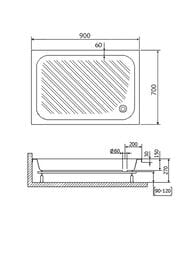 ������� ������ RGW B/CL-S (700�900�270) �������������, �����, � �������, ����� 16180279-51