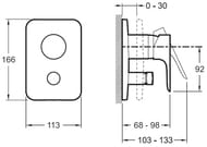 ��������� Jacob Delafon ALEO E98717-CP ��� �����/����, ������������, ������� �����