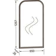 ������� Jacob Delafon Cleo 1889 EB728-MWB (650�1257�35) ����� �������