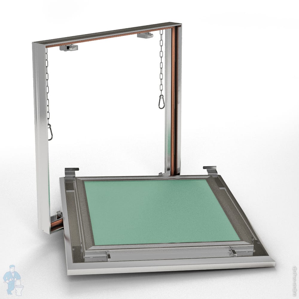 Лючок ревизионный ХАММЕР Гиппократ-П ВхШ:200х300 под плитку ...