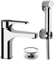 Смеситель для раковины Mariani Surf A00386SF, ручной душ, хром