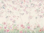 Обои Affresco Wallpaper part 1 (1х3) розовые цветы AB50-COL3 (кв.м.)