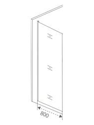 ������ ������� GOOD DOOR BAS PANDORA SP-80-�-CH (80x185) ������ ����������