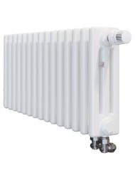 Радиатор Zehnder Charleston 3035 трехтрубчатый 15 секций 5510 1/2" Ral 9016