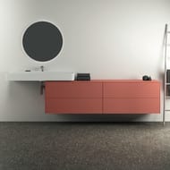 Тумба под раковину Ideal Standard CONCA (1985x505x550) 4 ящика, закат, со столешницей T4326Y3 — изображение 3