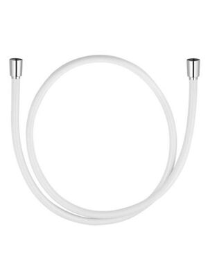 Шланг для душа Kludi Suparaflex 1250 мм, пластик, цвет: белый+хром 6107191-00