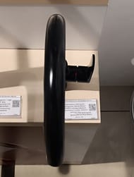 Уценка! Смеситель для кухни Hansgrohe Vernis Blend 71870670 однорычажный, поворотный излив, черный