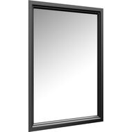 Зеркало KERAMA MARAZZI POMPEI с подсветкой, 600х90х750, черное глянцевое PO.mi.60\BLK
