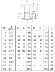 ���� ������� Oventrop Optibal 1"�� DN-25 � �����������, ��������������, 16 ���, ������, 1078008
