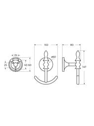 ������ ������� ART&MAX Bohemia ����: ���� AM-E-4286B-Cr