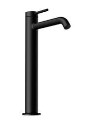 Смеситель для раковины-чаши VitrA Minimax Round A4353436EXP однорычажный матовый черный латунь