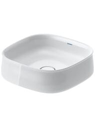 Умывальник накладной Duravit Zencha 420х420мм, без перелива 2373420079