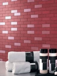 Мозаика Atlas Concorde Arty Tabasco Minibrick (305х305) красная, 9AST (кв.м.)