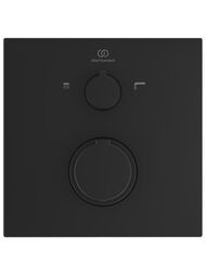 Смеситель для ванны/душа Ideal Standard Ceratherm C100 термостат, встраиваемый, черный A7522XG