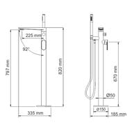 ��������� ��� ����� ��������� WasserKRAFT Dinkel 5821 ����