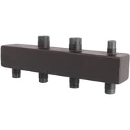 Коллектор распределительный ROMMER 2 отопительных контура 1х1.1/4", сталь