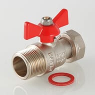 Кран шаровый 3/4"ВН VALTEC BASE с накидной гайкой VT.260.N.0505