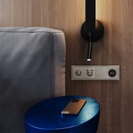 Рамка стеклянная VOLTUM S70 на 4 поста, шелк VLS110404