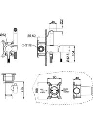��������� Boheme Uno 467-CB ������������, � ������������� ����� � ����������, ���� �������������