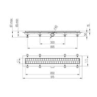 ������� ����� Paini Medium L=850 �� D40, ������ �������, CH850MC