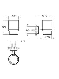 ������ ��� ������ ����� Vitra Q-Line A44993 ���������, ����: ��������� ����