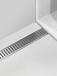 Дизайновая решетка Alcaplast PURE-950М нерж.сталь матовая — изображение 2