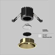 ������������ ���������� Maytoni Round (�����) DL058-7W3K-BS, 3000K, 7��, 50�, IP20, ������