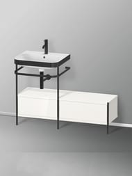 Консоль с раковиной Duravit Happy D.2 Plus 1200х850х490 2 ящика, правая, белый глянец HP4760O2222 — изображение 2