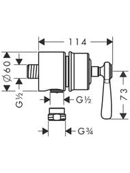 ��������� ����������� Axor Montreux 16883000 ����
