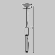 ������������� ��������� ��� ������������ Maytoni Zon (���) C032C-04-W-1, �����