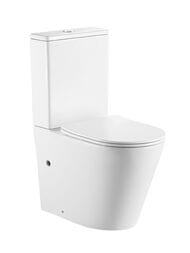 Унитаз-компакт Triton-Pro Corso (365х610х850) безободковый, с сиденьем м/лифт CO-3906 (CO-3906_2+CO-3906_1)