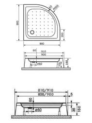 ������� ������ RGW LUX/TN-� (900�900�160) �����������, �����, � �������, ����� 16180499-41