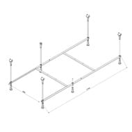 Каркас для ванны AM.PM Func 1800х800мм, материал аллюминий W84A-180-080W-R