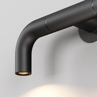 Настенный светильник Maytoni Sleek (Слик) O477WL-L4GF3K, 3000К 4Вт IP 65, графит