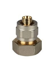 Соединитель STOUT 16х3/4"В обжимной, для металлопластиковых труб, SFS-0002-003416