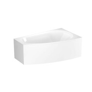 Ванна Alba Spa Балине (Baline) асимметричная правая 150х90см ВАС012000П100, белый глянец
