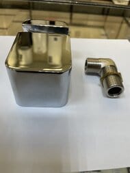 Уценка! Шланговое cоединение KLUDI A-QA DN15 с держателем для душа, хром 6556005-00