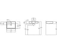�������� ��������� Jacob Delafon Vivienne EXBH112-BCM 610�466�146 �������, ���. ��� ���������, �����