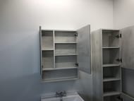 Зеркало-шкаф COMFORTY Никосия-60 (800х750х170) подвесной, без подсветки, дуб белый 00004138878