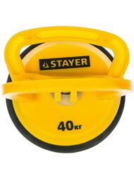 Стеклодомкрат STAYER "MASTER" MAXLift, пластмассовый, одинарный, 40кг 33718-1