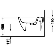���� ��������� DURAVIT HAPPY D.2 365�540�285 ��������� ��� ���������, �������, �������� 2258151300