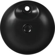 Раковина накладная Aquanet Moon-2-MB 273671 430х430х130 без перелива, отв. под смеситель, черный мат