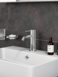 Смеситель для раковины VitrA Minimax Round A43530EXP однорычажный хром латунь