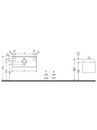 ����� ��� �������� Duravit Zencha 281�650�550��, ���� ������ ���  ZE4810016800000