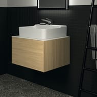 Тумба под раковину Ideal Standard CONCA (600x505x360) 1 ящик, светлый орех T3982Y6