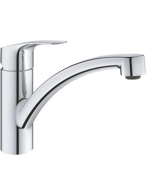Смеситель Grohe Eurosmart 33281003 для кухни, низкий излив, однорычажный, хром
